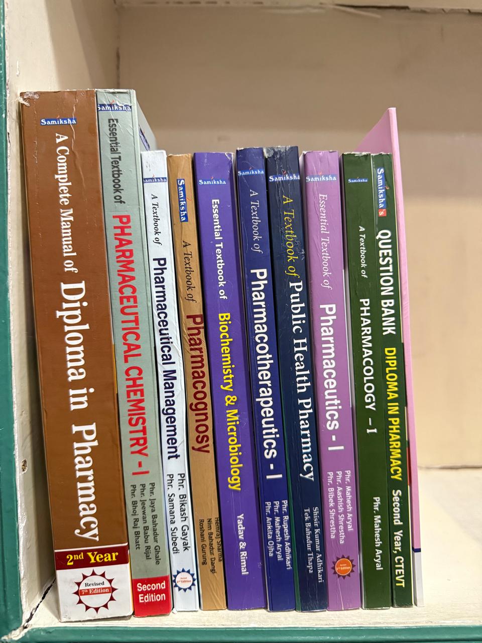 Diploma in Pharmacy - 2nd Year ( Complete Set) - Thumbnail 2